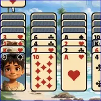 Hawaii Card Solitaire Game gif large
