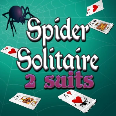  Spider Solitaire 2 suits online and free